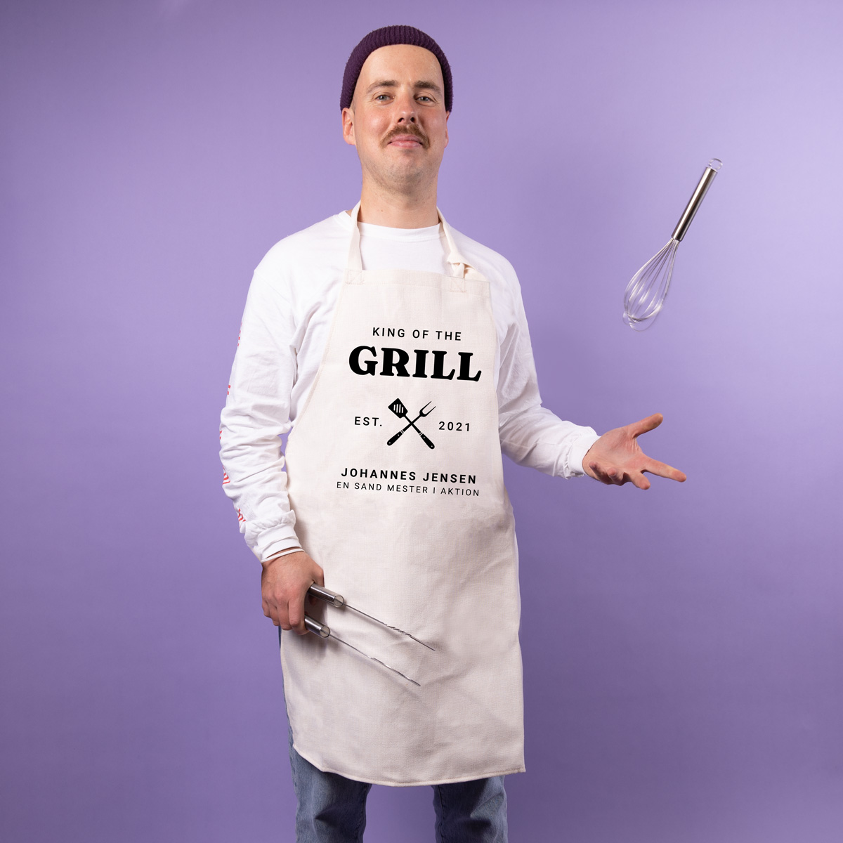 Køkkenforklæde Grillkongen