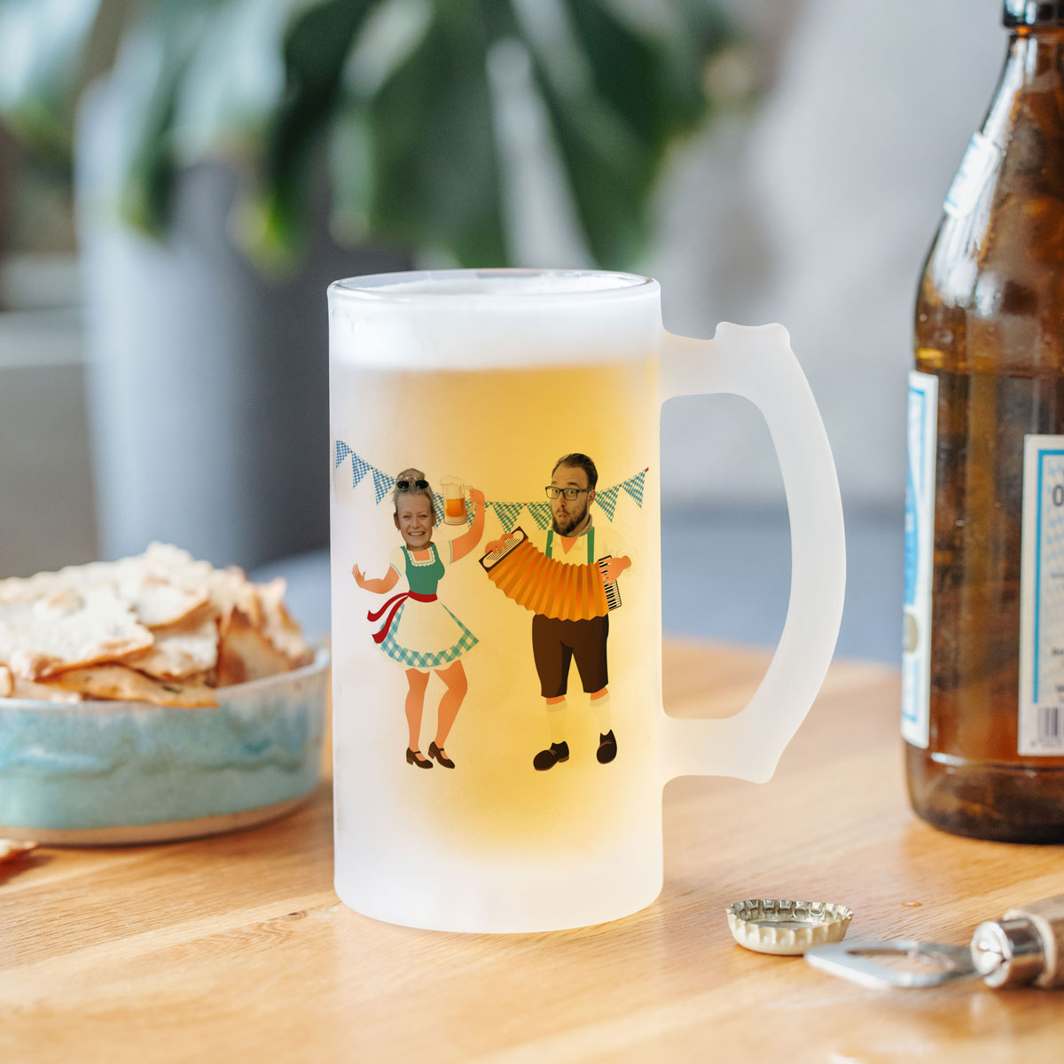Personaliseret ølkrus til Oktoberfest