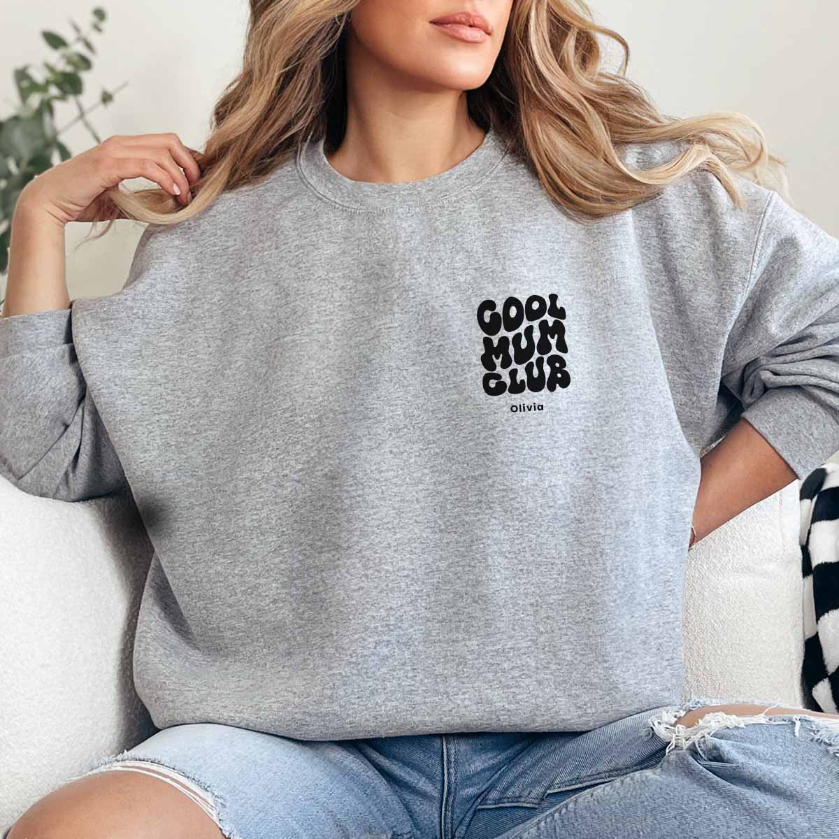 Personlig pullover Cool Moms & Dads Club