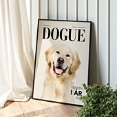 Personlig plakat til kæledyrsmagasin