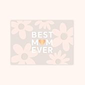 Mors dag-kort Best Mum Ever