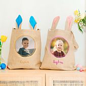 Personalisierbares Osternest mit Foto und Namen