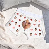 Personalisérbare boxershorts med lynlåsdesign