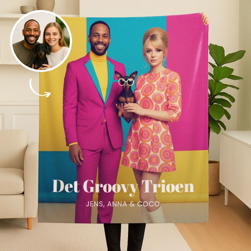 Personalisierbare Zeitreise Decke Personalisierbare Zeitreise Decke