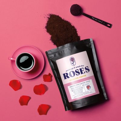 Kaffe med rose aroma