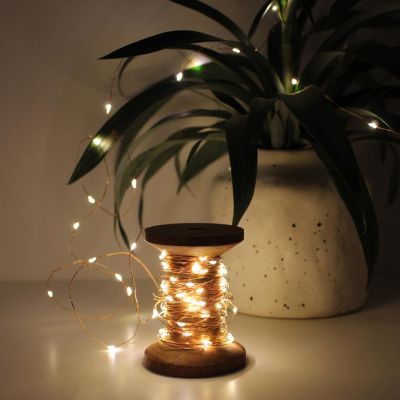 Garnspole LED lyskæde