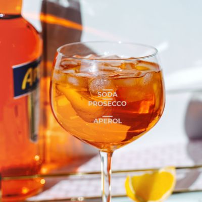 Personalisérbart Aperol Spritz glas Personalisérbart Aperol Spritz glas