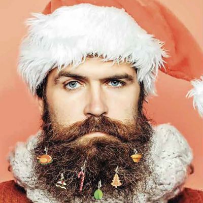 Julepynt til skægget