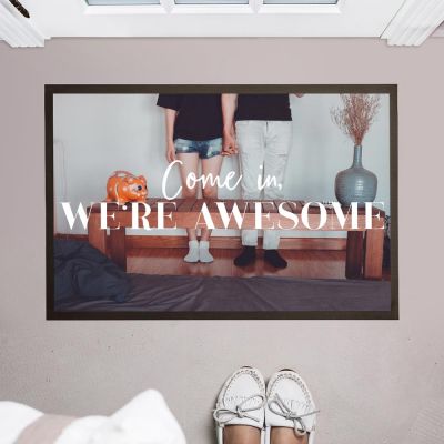 Personaliseret Foto Dørmåtte Personaliseret Foto Dørmåtte