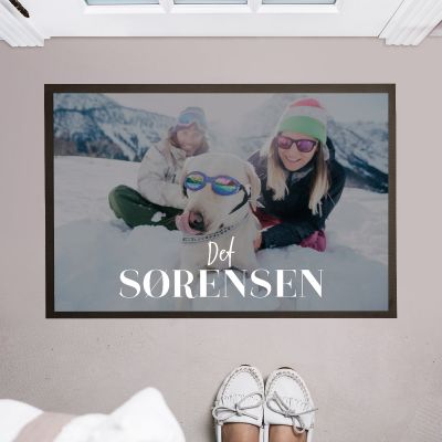 Personaliseret Foto Dørmåtte Personaliseret Foto Dørmåtte