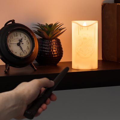 Harry Potter LED stearinlys med fjernbetjening med tryllestav