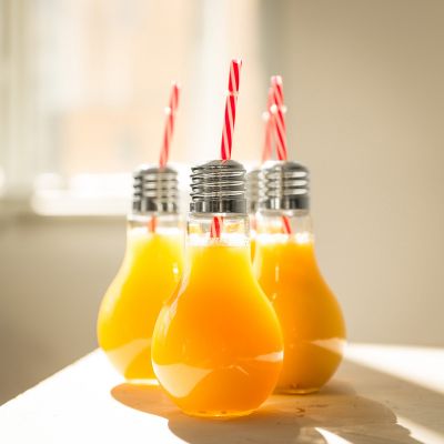 Glødepærer Glas - Sæt med 4