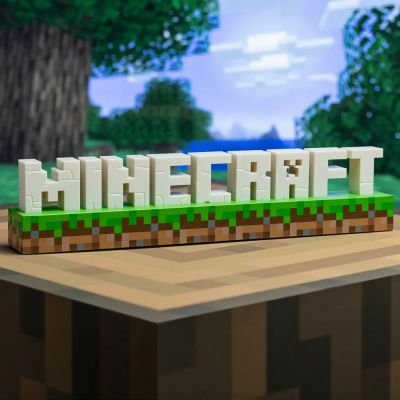 Minecraft bord- og væglampe