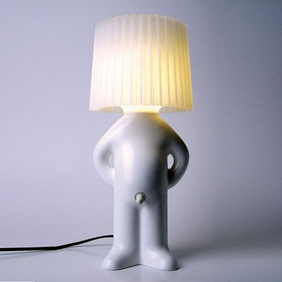 Mr. P. Lampe med skærm