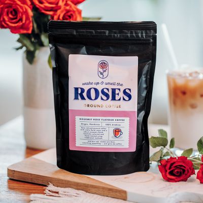 Kaffe med rose aroma