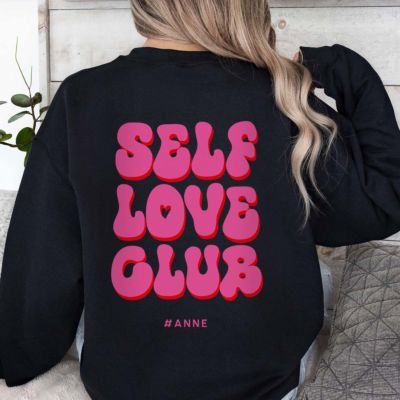 Self Love Club personlig trøje