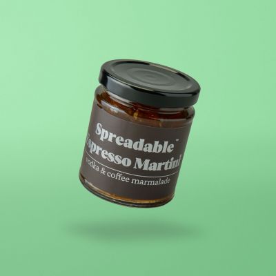 Espresso-Martini Marmelade u. alkohol