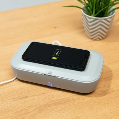 UV-desinfektion med trådløs oplader
