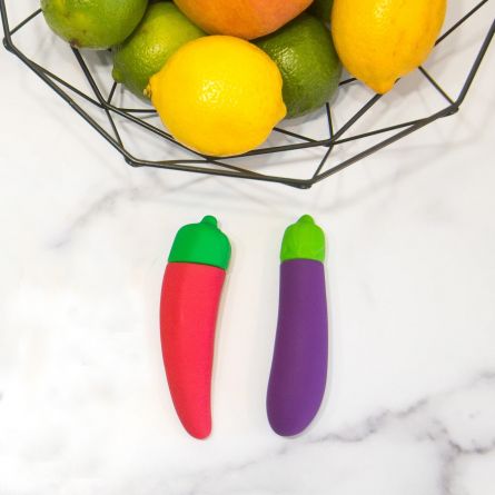 Chili- og auberginevibrator
