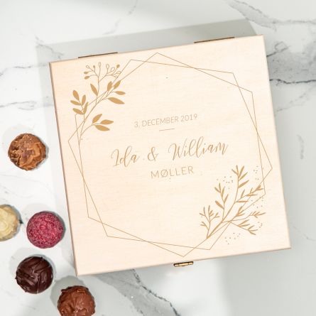Chokoladeæske til par