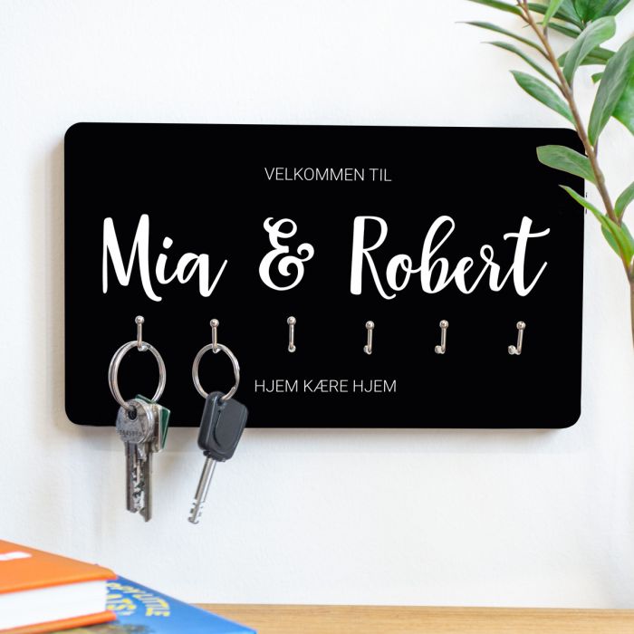 Personaliseret nøgleophæng med navn main product photo