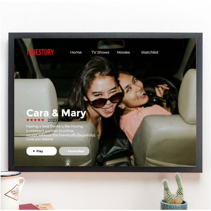 Netflix-personaliseret plakat main product photo
