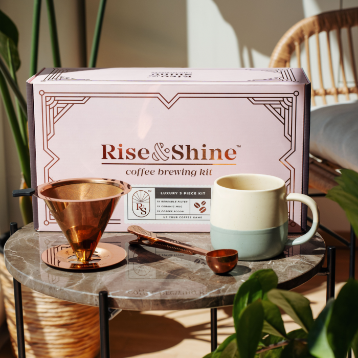 Rise & Shine kaffesæt main product photo