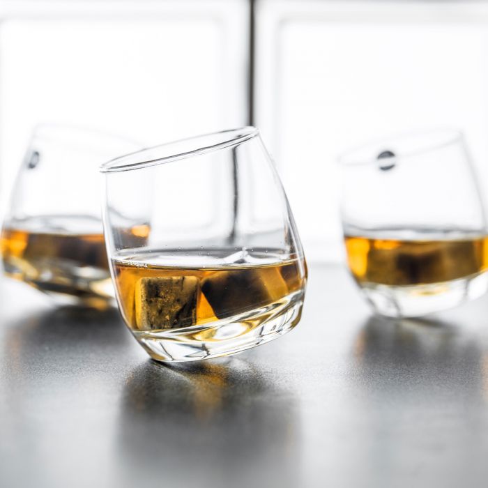 Rocking Whisky - 6 stk. vippende whiskyglas main product photo