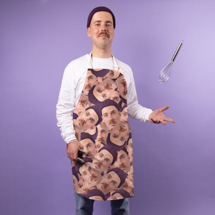 Køkkenforklæde med mange ansigter main product photo