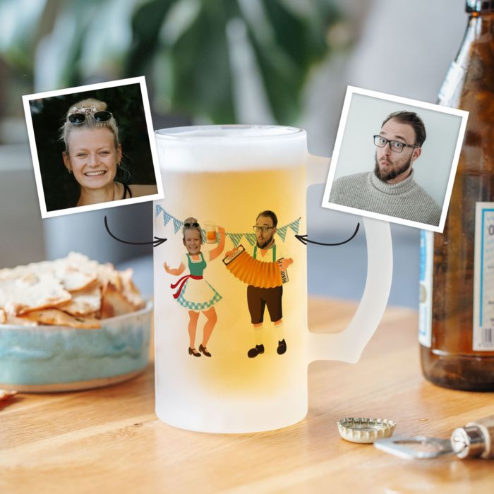 Personaliseret ølkrus til Oktoberfest