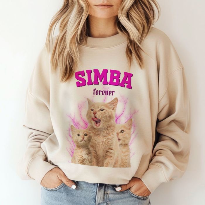 Personlig bootleg-pullover til kæledyr