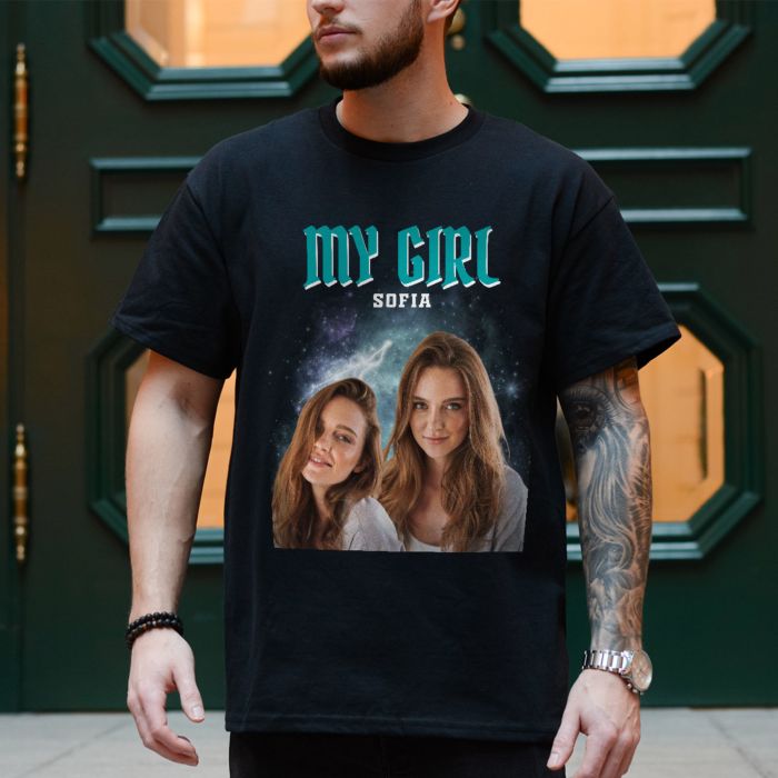 Personlig vintage bootleg T-shirt