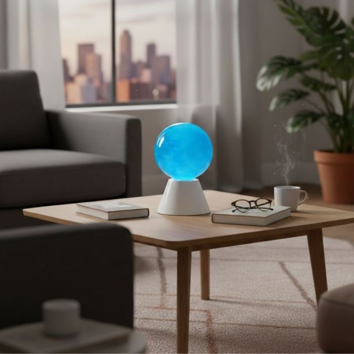 Glødende tåge-natlampe