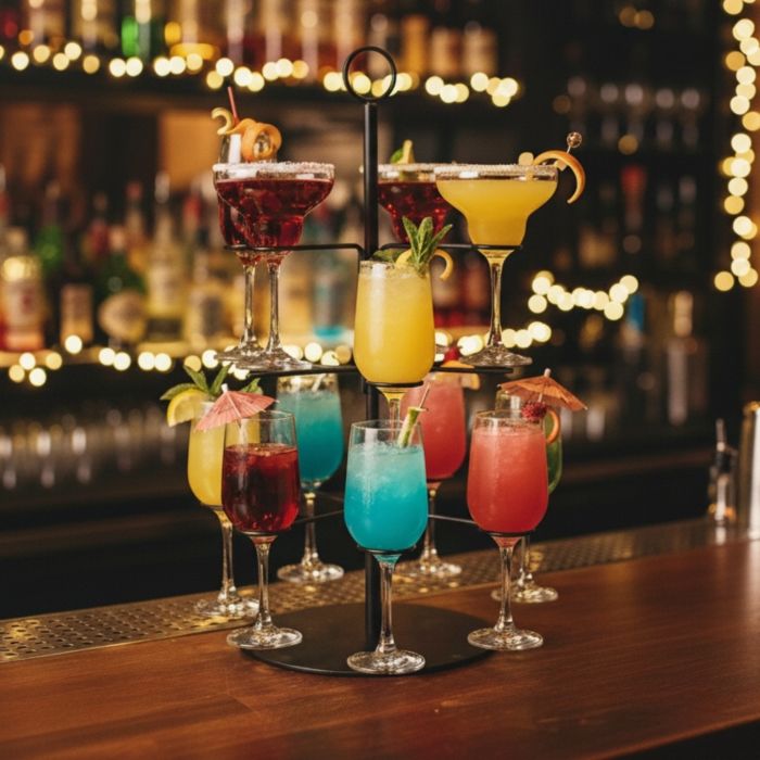 Cocktailtræ til 12 drinks
