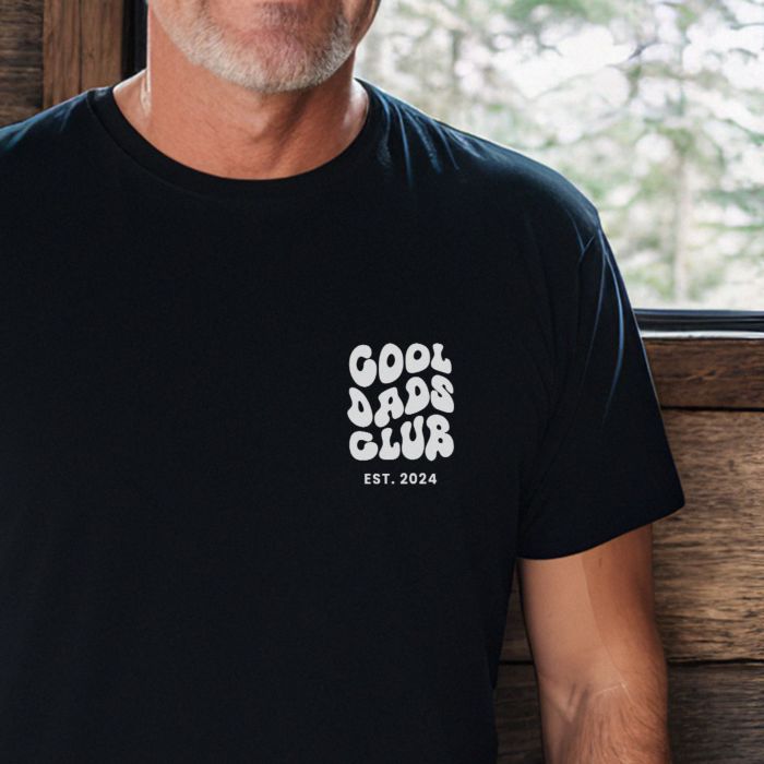 Personlig T-shirt til Cool Moms & Dads Club