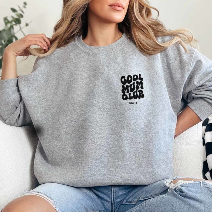 Personlig pullover Cool Moms & Dads Club