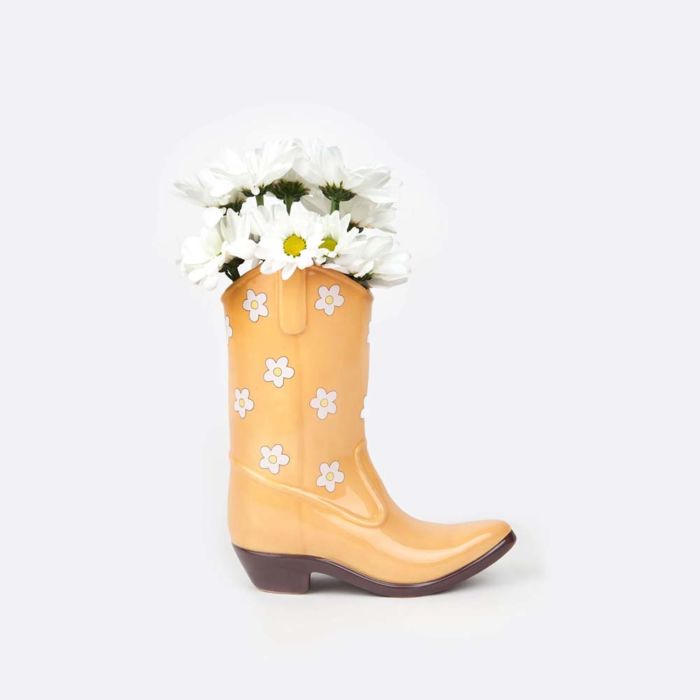 Cowboystøvler blomstervase