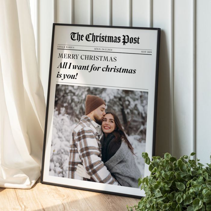 Personlig plakat som avis