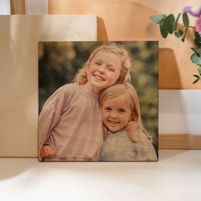 Customizable Fotobillede på træ