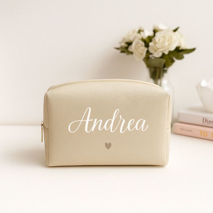 Personlig Beauty Case med navn og symbol