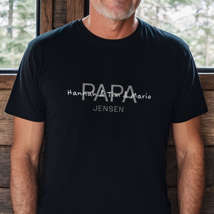 Personlig T-shirt med navn