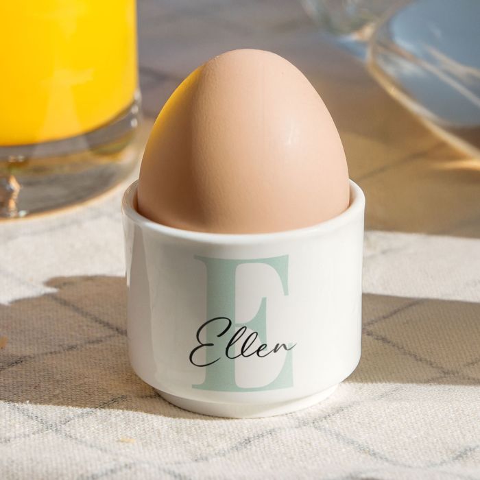 Personlige æggebægre 2-pak med monogram