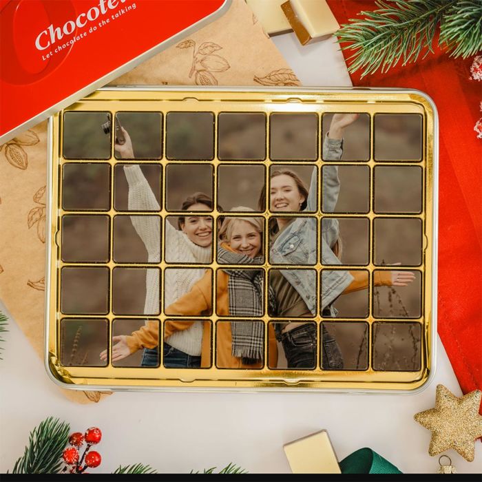 Personlig chokolade med foto - 35 stykker