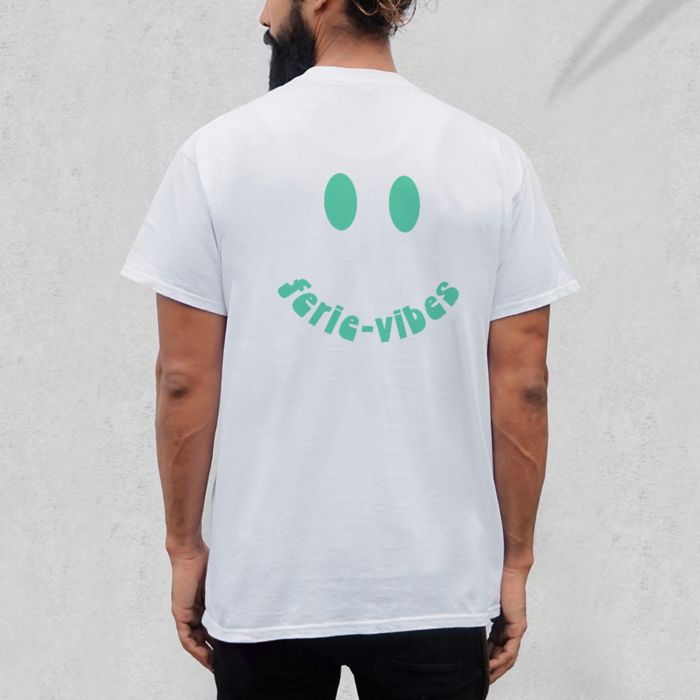Personlig smiley-T-shirt