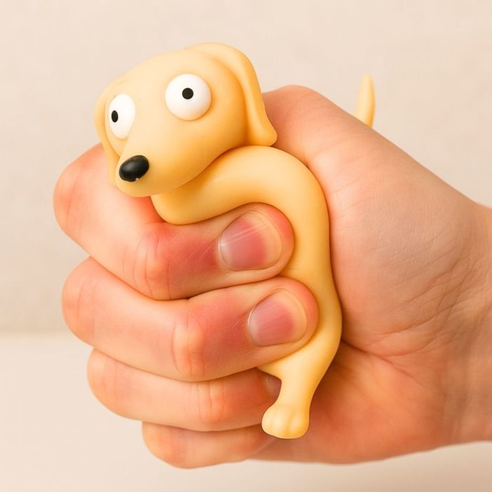 Stressbold gravhund