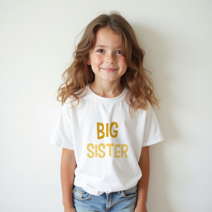 Personlig børne-T-shirt med erklæring