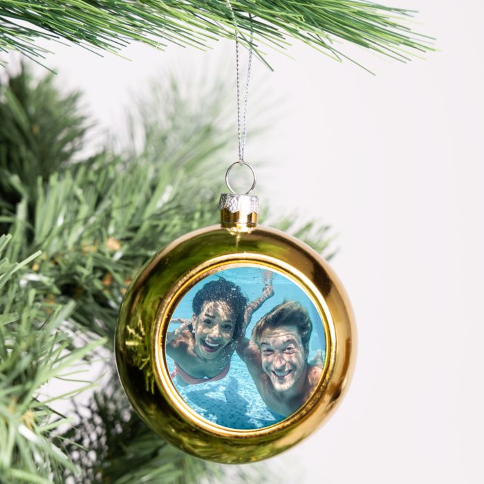 Julepynt med foto