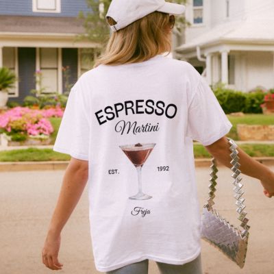 Personlig Espresso Martini-T-shirt