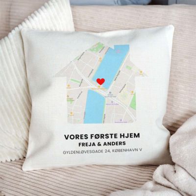  Personlig pudebetræk med teksten »Where It All Began« (Hvor det hele begyndte)