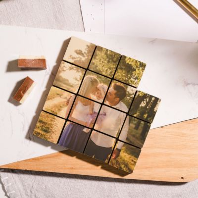 Personalisierte Schokolade mit Foto - 16 Stücke